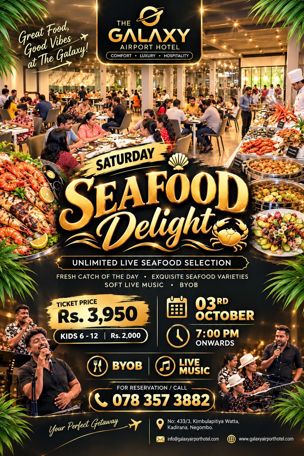 SATURDAY SEAFOOD DELIGHT